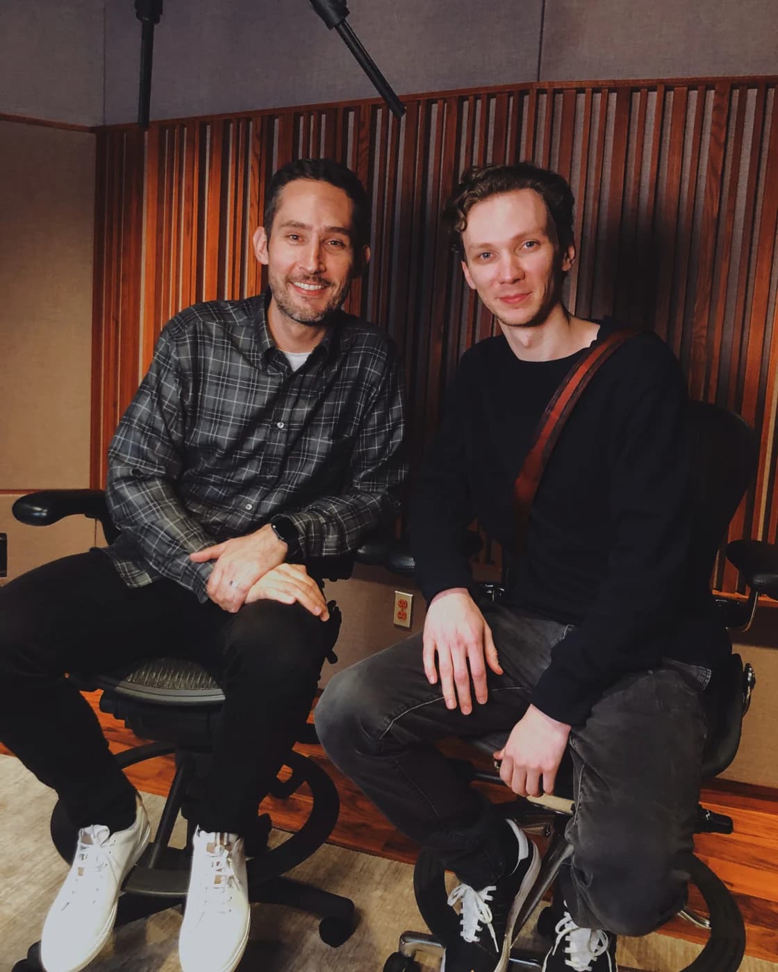 Nathaniel with Kevin Systrom