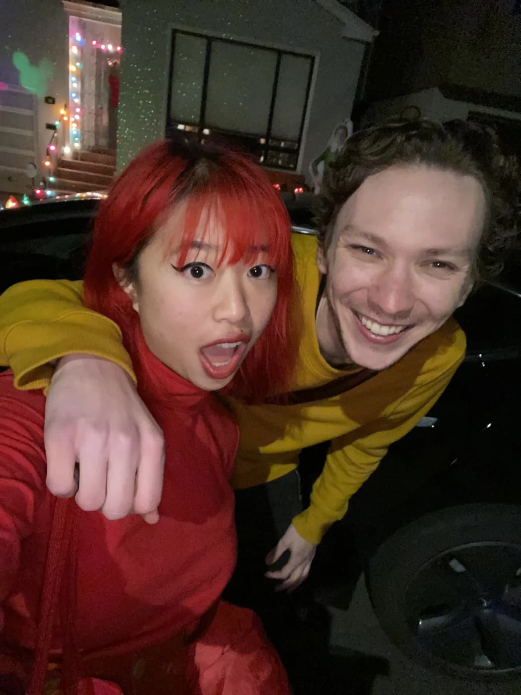 Nathaniel with Natalia Seth
